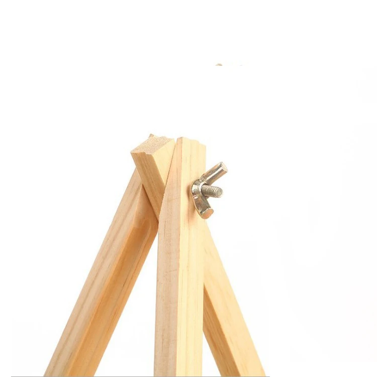 Wholesale Wooden Folding Easel Adjustable Sketch Mini Desk Art Easel for Artist Painting Wooden Easel stand