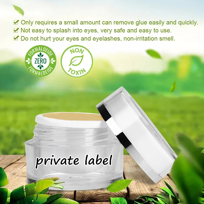 Eyelash Cream Makeup Remover Korea Cream Remover For Eyelash Extension Lash Extension Glue Remover