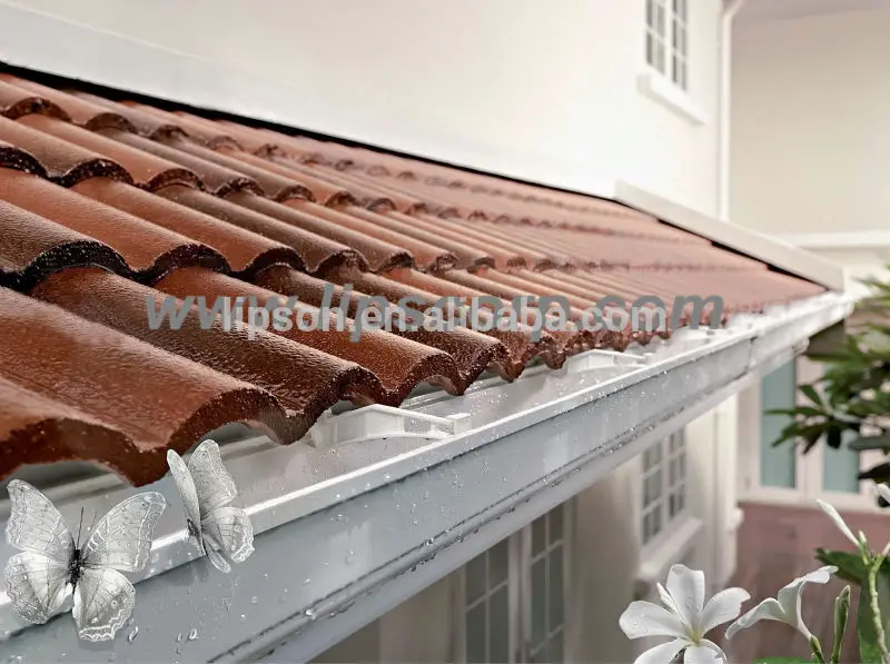 Excellent PVC Plastic Rain Gutter Roof Gutter