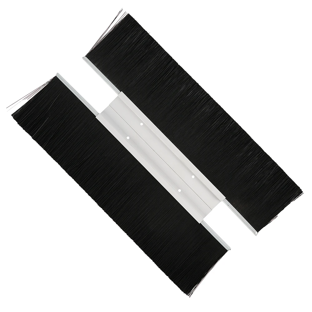 OEM Customizable High Quality Industrial Garage Door Seal Nylon Brush with Stainless Steel PP Bristles for Bottom Door Cleaning