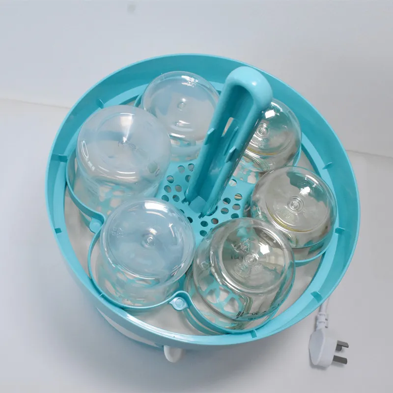 One Key Control Portable Baby Milk Bottle Steam Sterilizer Baby Bottle Sterilizers