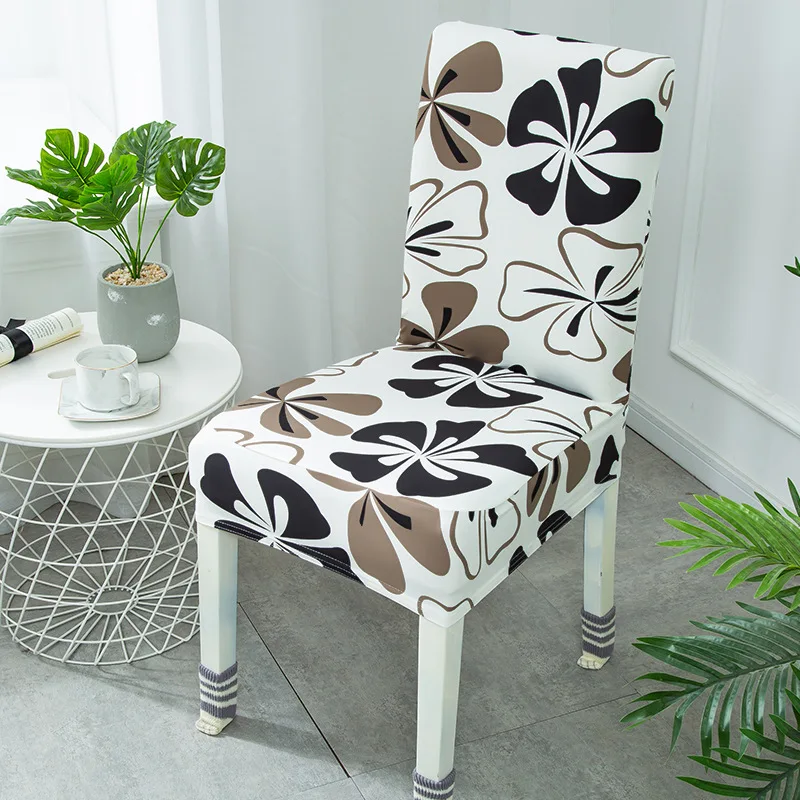 Factory wholesale printing chair cover office hotel restaurant chair cover