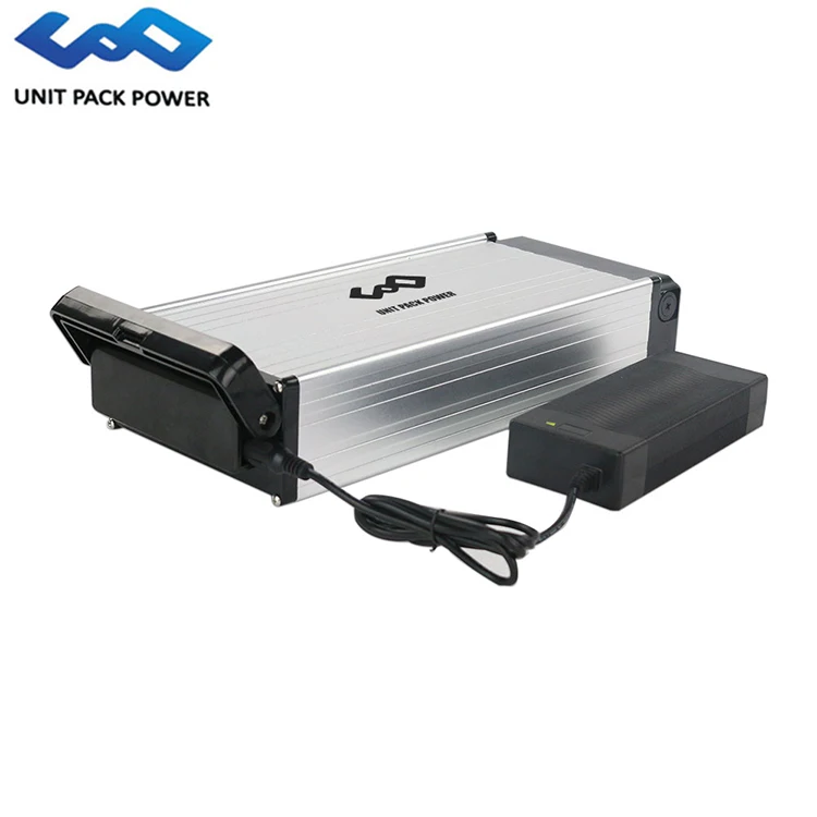 Free shipping US stock 48v 15Ah 18Ah lithium ion electric bike battery with free rear rack