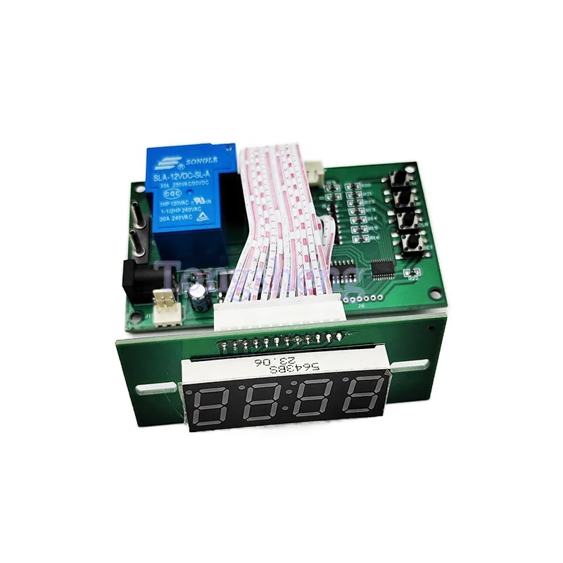 For coin acceptor selector JY-15B 40cm white lead Coin operated Time Control Timer Board  JY-15A Arcade Game Machine Timer Board