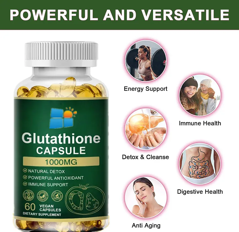 OEM/ODM/OBM Glutathione Capsule With Anti-aging And Collagen Vitamin C Whitening Capsules Booster Immune System