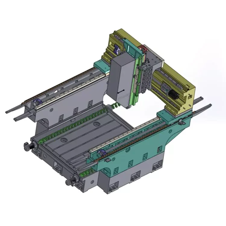 Portal Milling Machine Whole Structure Bridge Type Gantry Machining Center