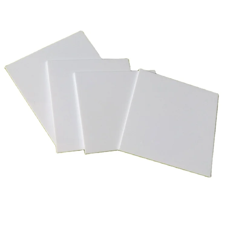 3 мм двойная глянцевая поверхность, твердый белый литой плексиглас, акриловая панель для лазерной резки