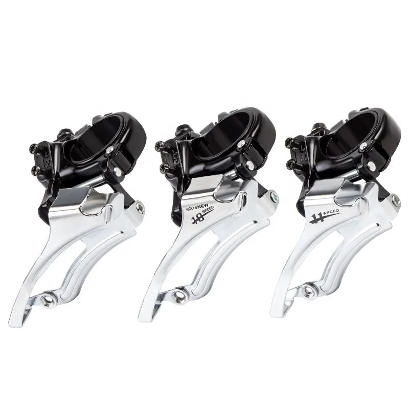 Micro-turn mountain bike bicycle front derailleur 8/9/10/11 speed steel alloy durable 21/24/27S  bicycle derailleur