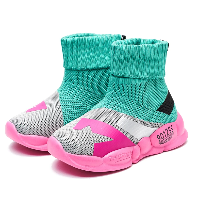 Latest fashional slip on kids toddler child baby socks shoes