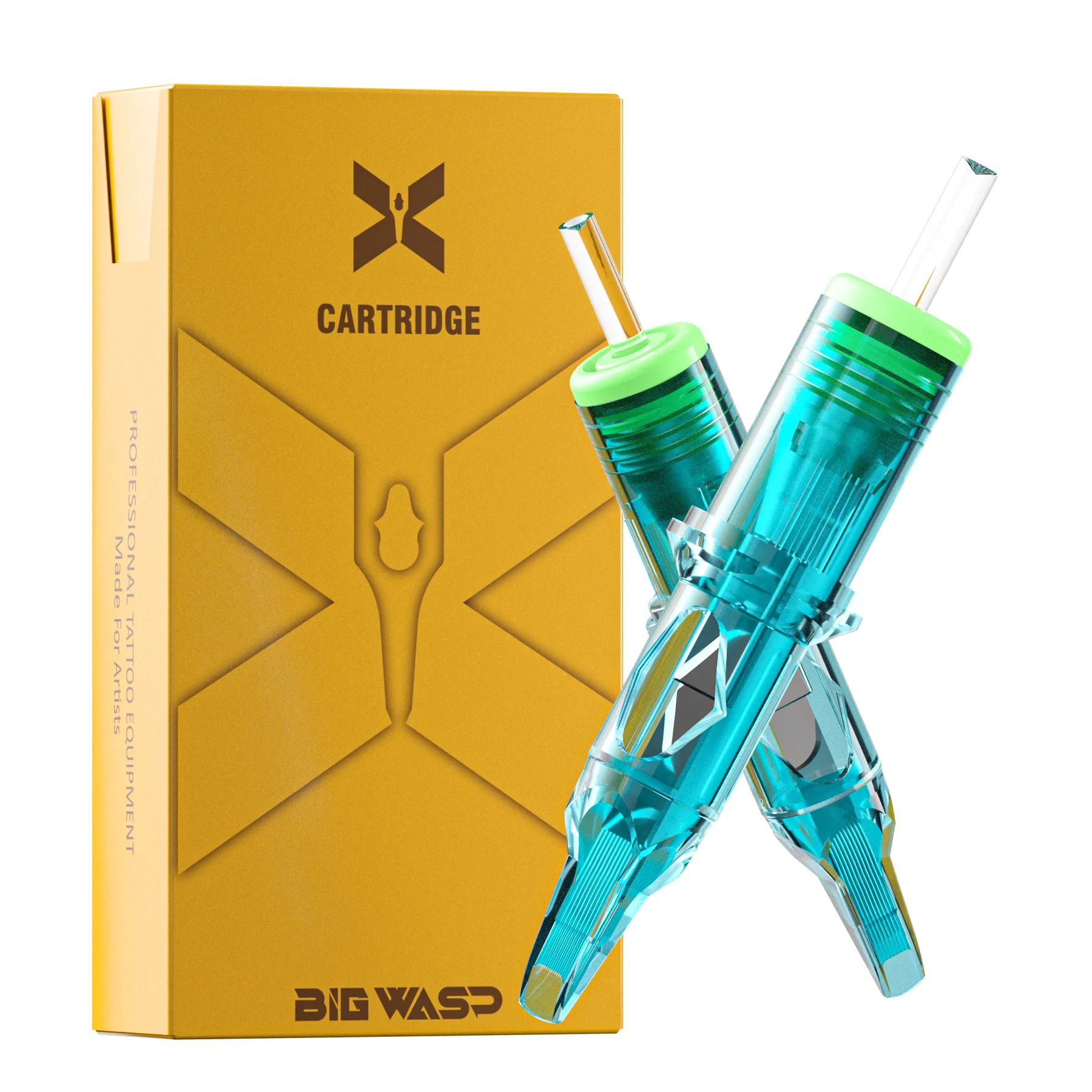 Wholesale BIGWASP X Disposable Professional Tattoo Cartridge Needles For Tattoo/Permanent Make Up/SMP