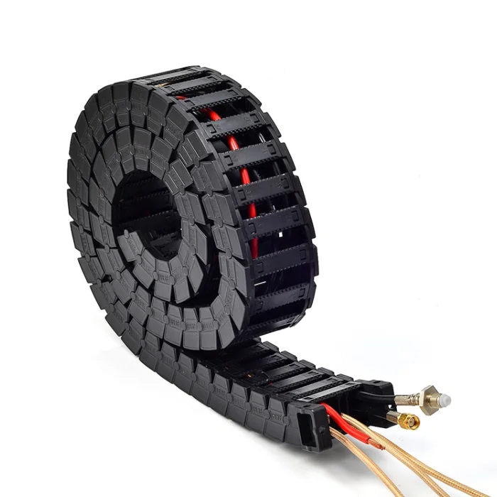 Высокоскоростная Бесшумная кабельная цепь переноска сделано в