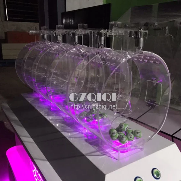 Air Mix Lottery Machine for  Pick 5 Games