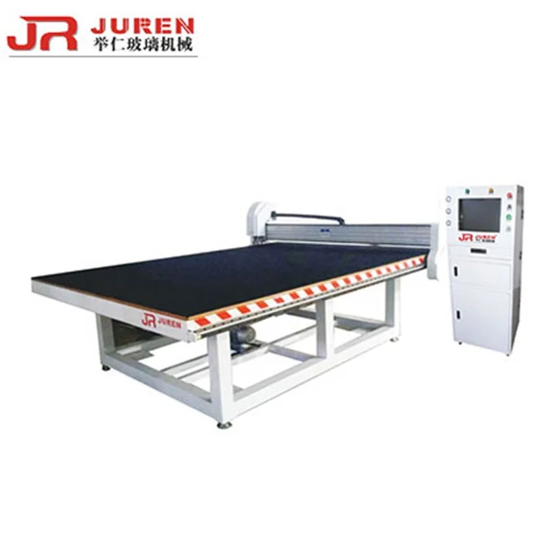 Automatic Mirror Stone Ceramic Tile Machine Cut Glass With Convey Belt Cutting CNC Machinery Cutting Table