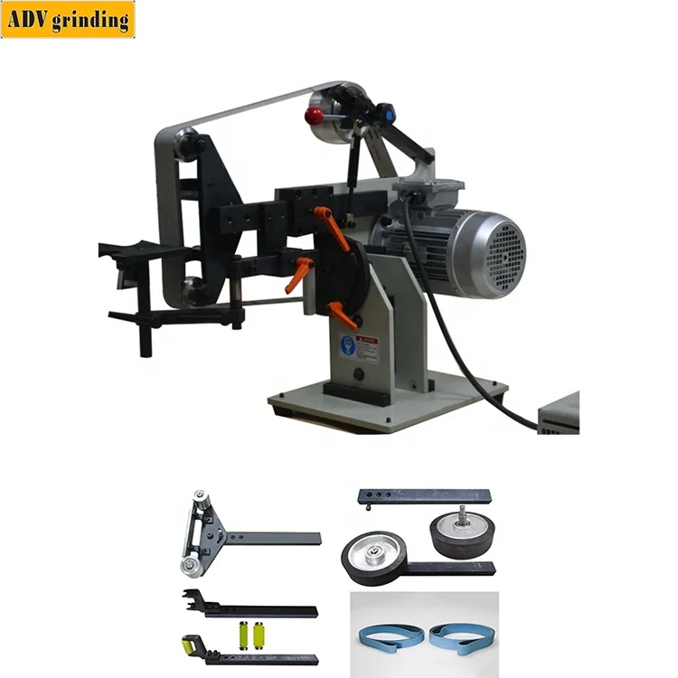 ADV 116-1 Belt Grinder Machine Steel Plate Grinding Belt Sander Machine for Metal
