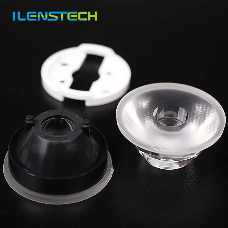 Hot selling  led lens optical led lens 36mm diameter acrylic 24deg  for outdoor lighting from ilenstech