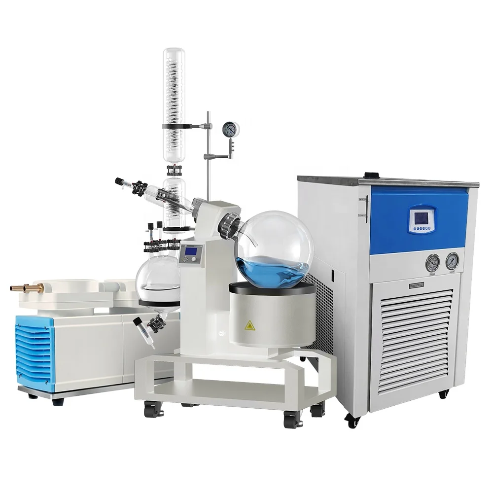 Industrial Laboratory 10L Rotary Evaporator Vacuum for Extraction Distillation