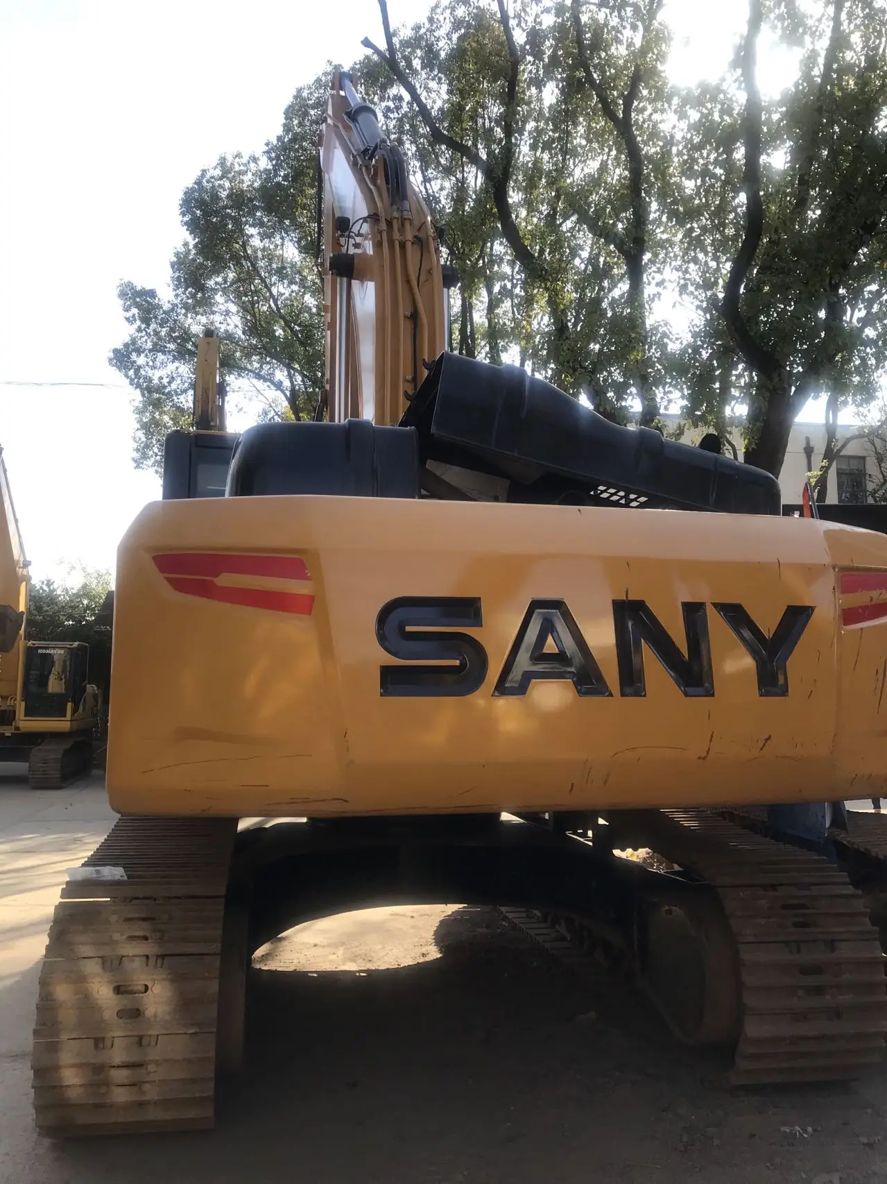 hot sell major construction used second hand machinery excavator Sanyy-365 with high engine power and low price