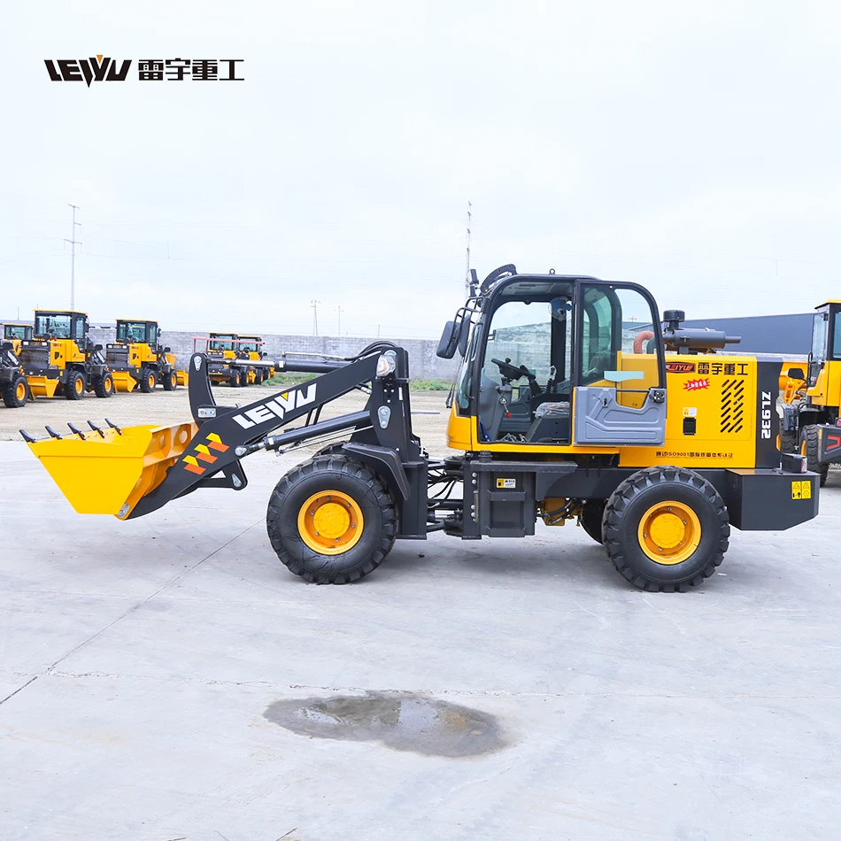 Фронтальный погрузчик с высокой операционной эффективностью Ce/Euro5/Epa 4wd Payloader, колесный погрузчик для продажи
