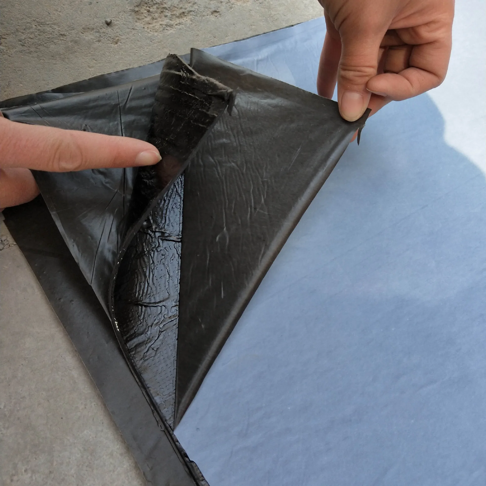1.5mm bitumen SBS Aluminium waterproof membrane for roofing repaire leaking