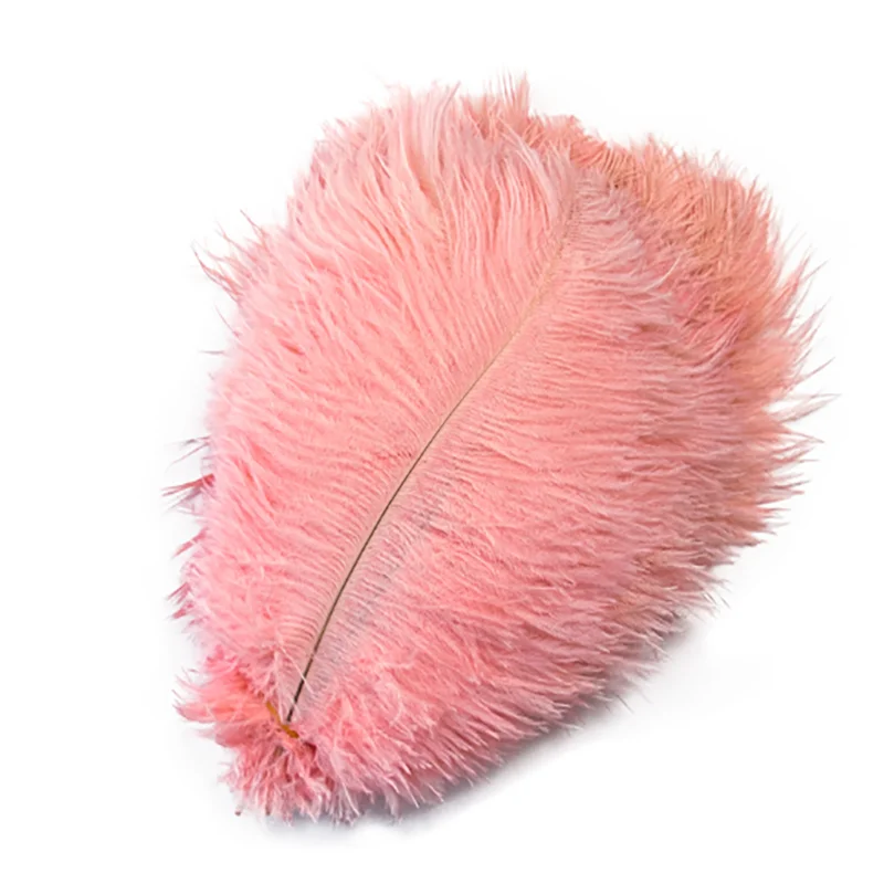 Wholesale Feather Supplier 15-20 cm Natural Black Cheap Ostrich Feather For Crafts Sale
