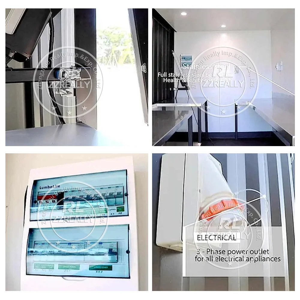 Container Coffee Shop for Sale Prefabricated Modular Luxury Container Restaurants