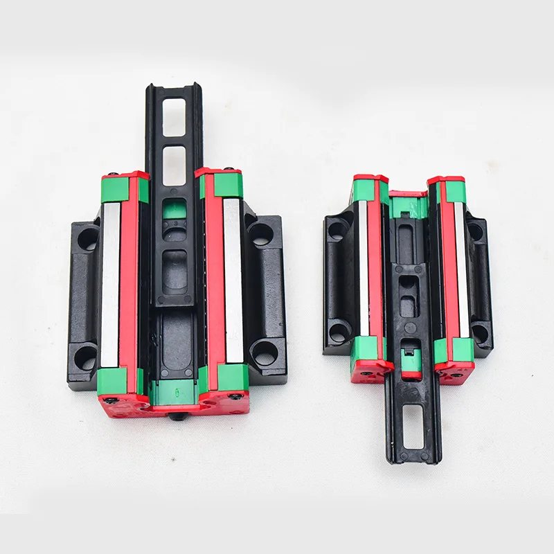 linear guide rail block HGH HGW HGR 20mm 25mm 30mm Bearing Steel Linear Guides slider Linear Motion guideway for cnc router