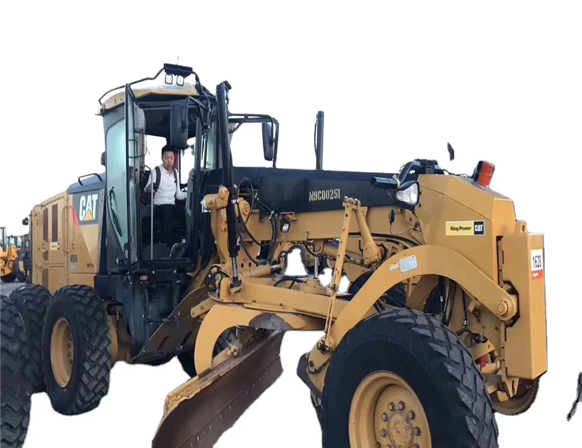 Used caterpillar motor grader 120M /120G /120K original made in Japan secondhand cat 120 for