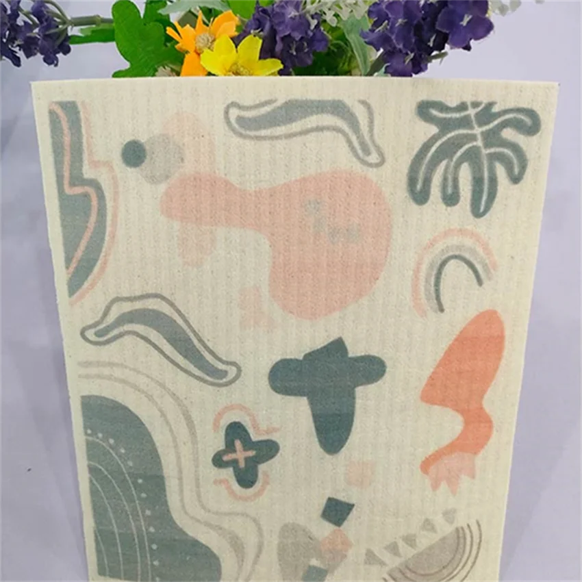 Custom Cellulose Cleaning Cloth for Personalized Branding and Marketing Strategies