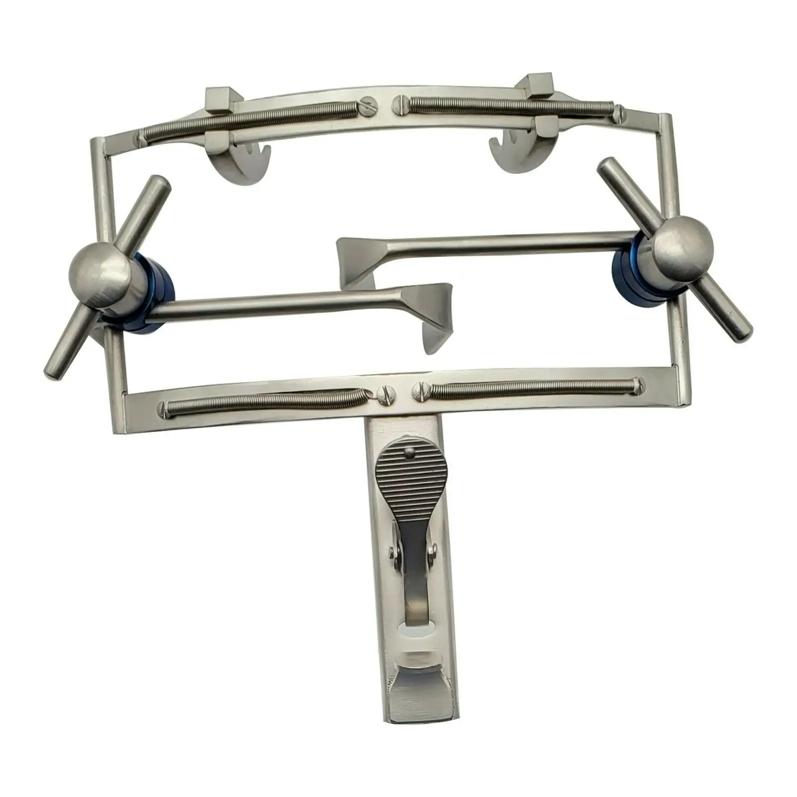Dingman Mouth Gag Cheek Retractor with 3 Tongue Blades Cheek Retractor Mouth Opener Steel Ce ISO Clamp DHL PK Manual A+ Grade