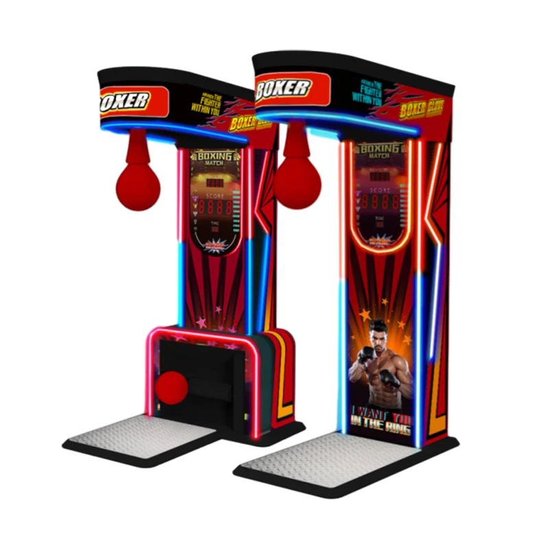 Waterproof Street Boxing Amusement Punching Ball And Kick Machine Outdoor Boxing-Arcade-Machine Boxing Play Machine For Adult