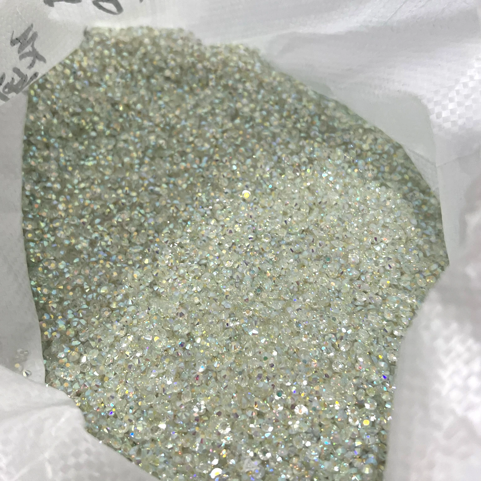 XULIN Accept Customized SS3-SS50 Normal Faceted Flat Back Round Glass Stones Crystal AB Rhinestones In Bulk