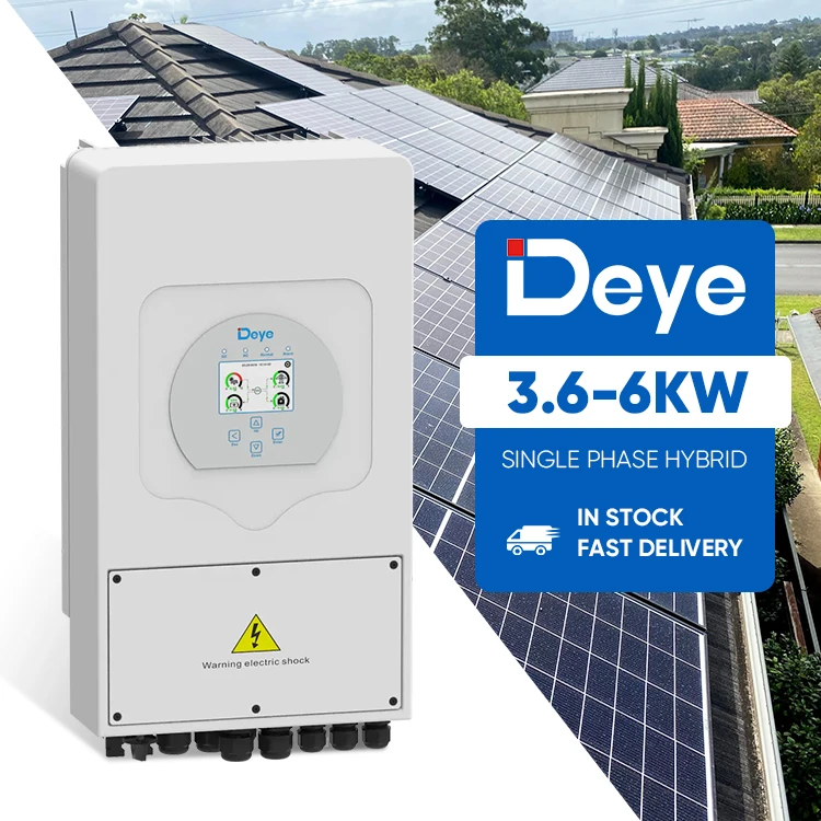 Deye single phase hybrid inverter price Rotterdam stocks  5kw 5kva SUN-5K-SG03LP1-EU