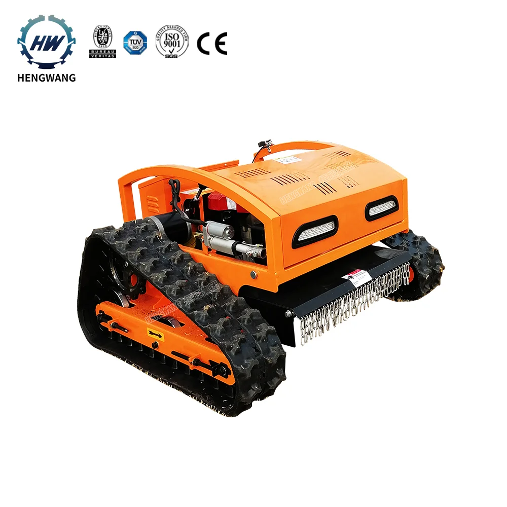 Hengwang HW750-8A remote control automatic rc gasoline Lawn Mower