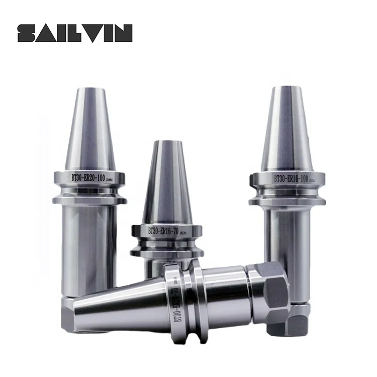 Cone BT40 ER Collet Chuck BT40 ER16 Balancing G2.5 25000RPM Tool Holder for CNC Machines