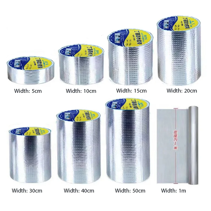 Waterproof Butyl Jointing Rubber Tape For Metal Roof Butyl waterproof tape bathroom waterproofing