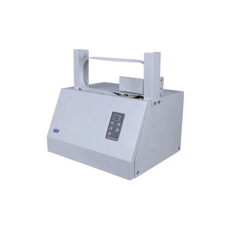 
JB-208 Banknote Currency Sorting Banding Pet Strap Semi-automatic Strapping Machine 
