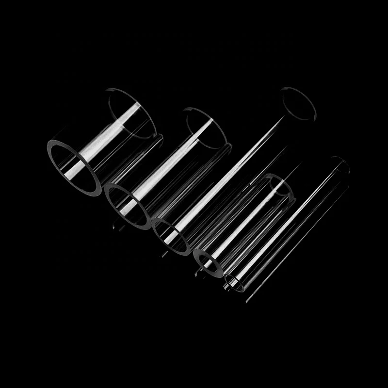 Heat Resistant Glass Tube High Temperature Clear Quartz Tube  High Purity Quartz Tube