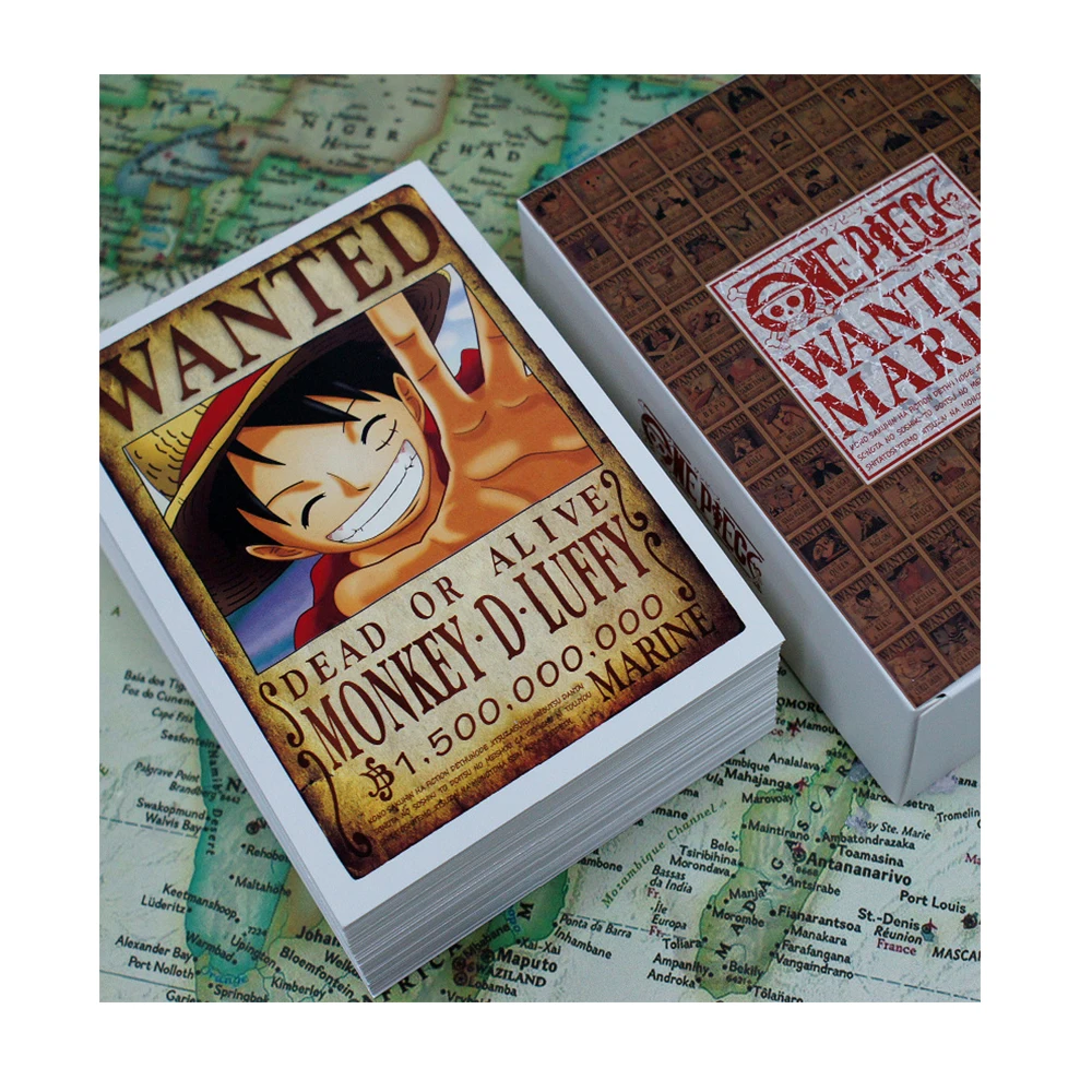 Японские картонные аниме плакаты, коллаж, набор для украшения стен, бумажная печать, 100 шт.