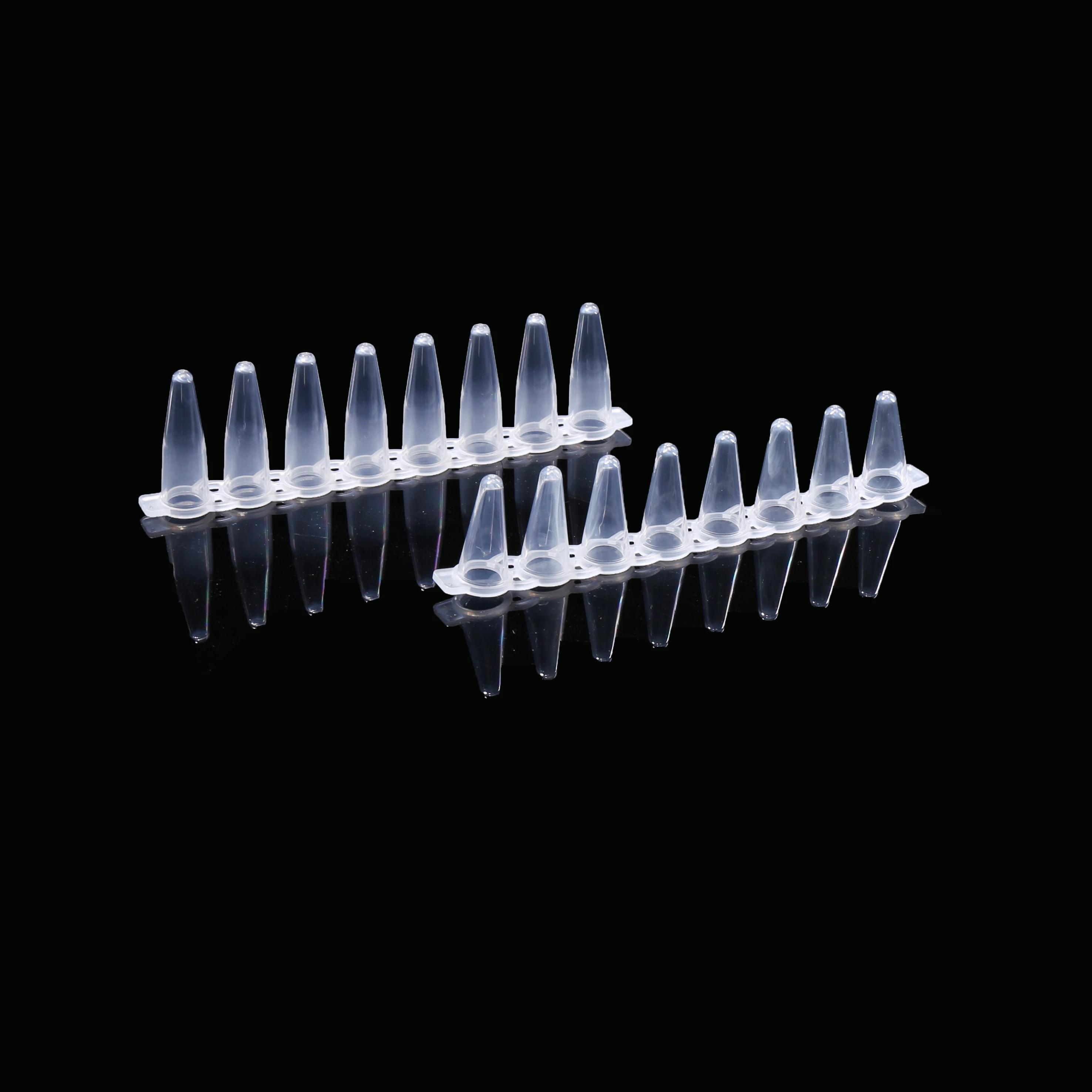 Clear 0.1ml 0.2ml PCR 8-strip Tubes