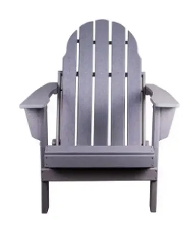 Patio Furniture Adirondack Chair Modern with Folding Outdoor Waterproof HDPE Wood Sofa Dining Chairs Garden Chair Durable Wooden