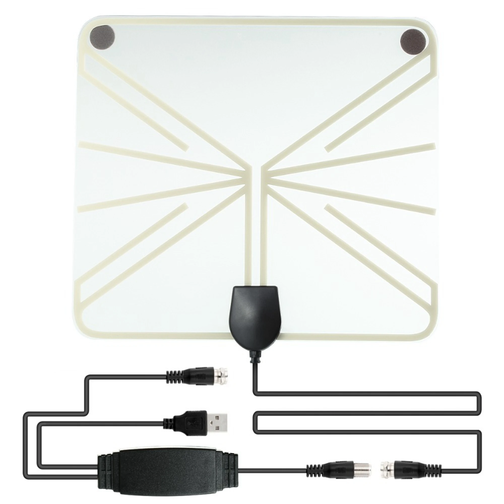 Цифровая антенна для локальных каналов усиленная uhf vhf magnavox hdtv комнатная цифровая