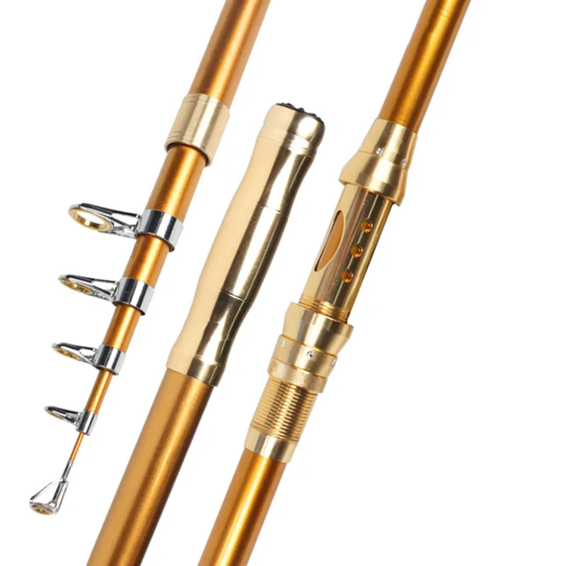 Hengjia factory price FRP fishing rod 2.1m 2.4m 2.7m 3.0m 3.6m spinner fishing pole