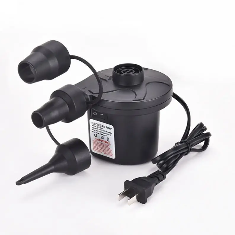 Multi Function Outdoor Mini Inflatable Mat Air Pump With Lighting USB Charging