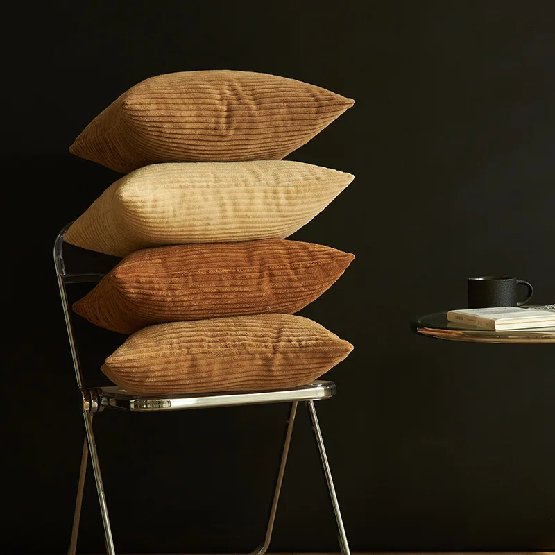 Corduroy Bed Runner And Sets Boho Covers Chair Foundation Case Back Support Cushion