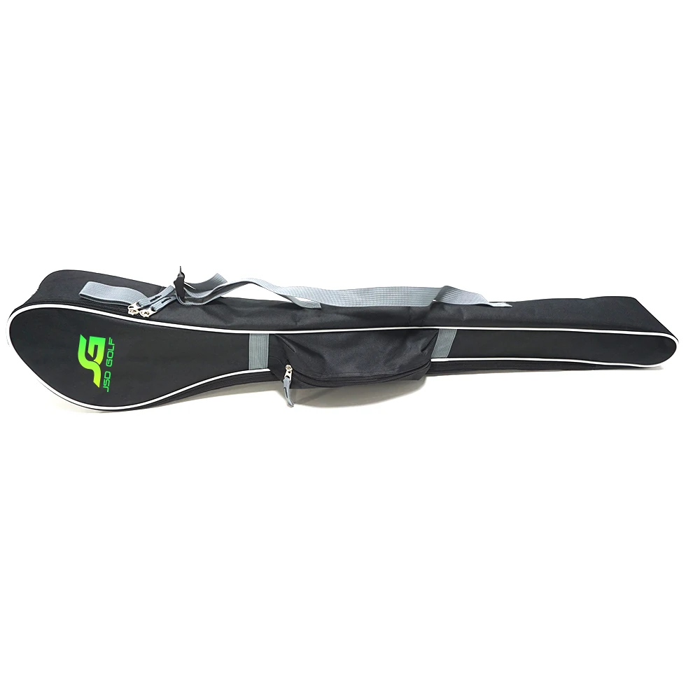 JSD GOlf NEW Customizable Outdoor NYLON Golf Park 2 Pieces Set Custom Logo Park Ground Golf Bag