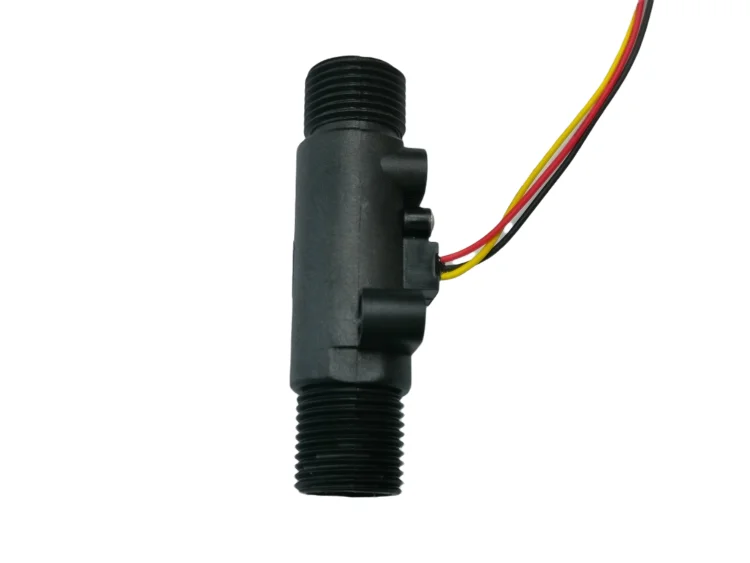 Magnetic water flow sensor with liquid flow switch