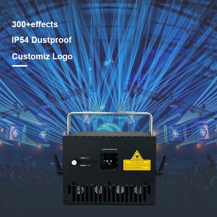 10W Ilda Rgb Animation Projector Full Color Laser Dj Disco  KTV Laser Light