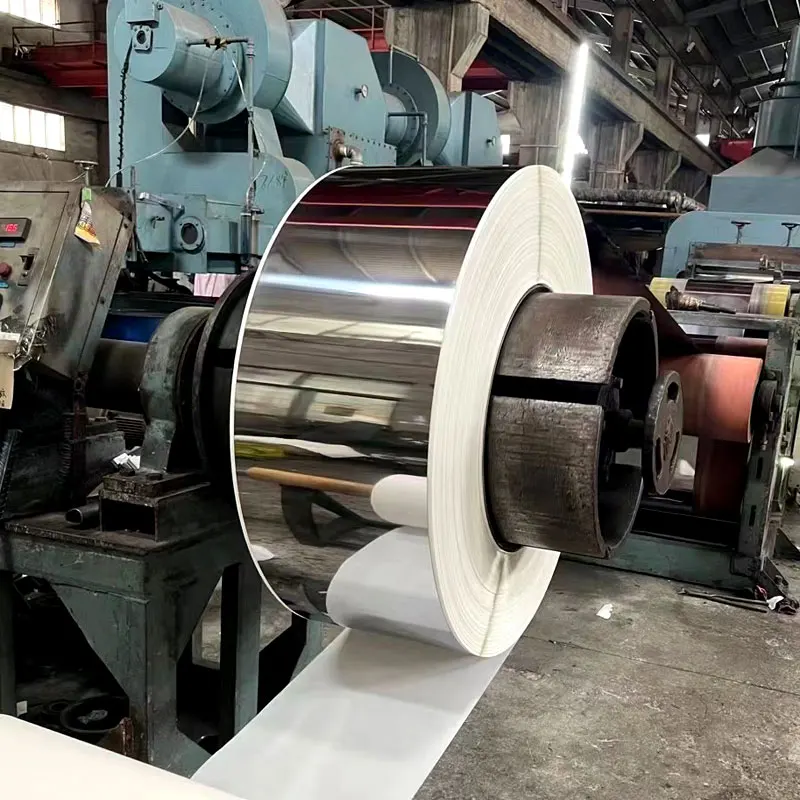 High Quality LAM INOX 430 BA CON PE  1.90MM 4 x 8 BA Finish 400 Series 410 Stainless Steel Coil TISCO/POSCO/BAOSTEEL