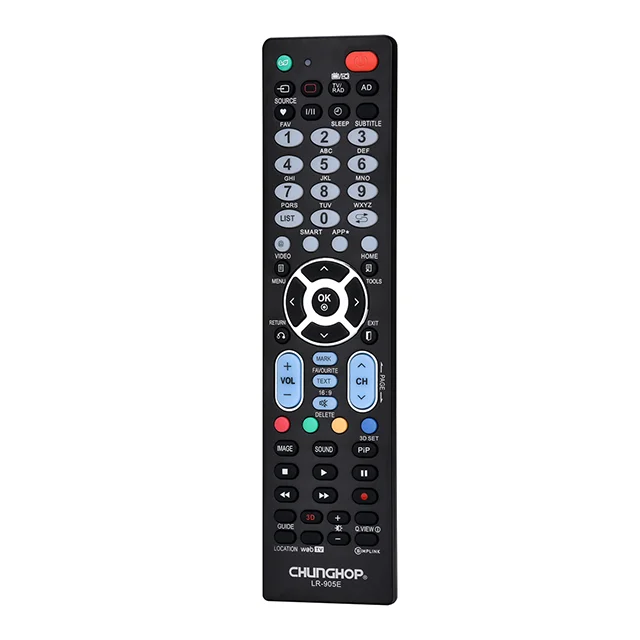  Chunghop LR-905E с увеличенной кнопкой для LCD/LED/HD TV замена пульта дистанционного управления LG