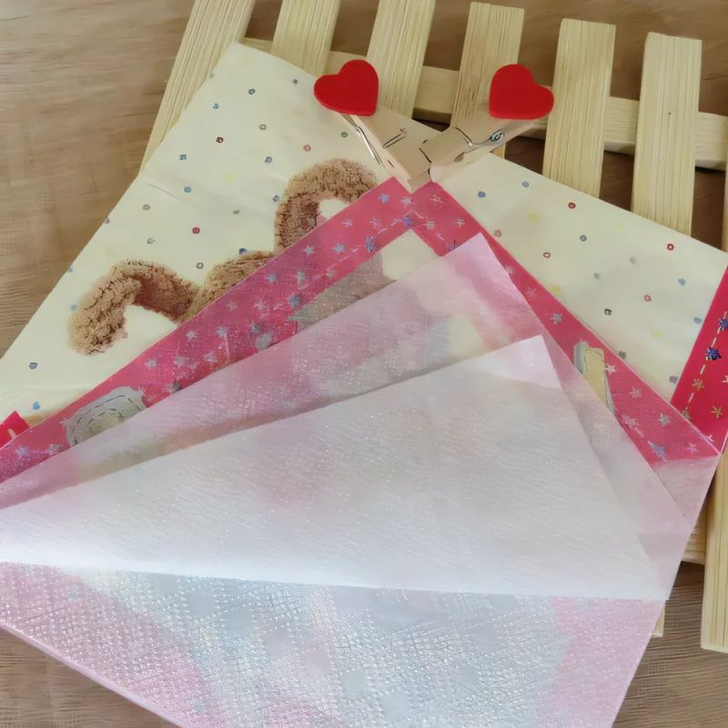 Factory customized high-quality dinner napkins personalized printed paper cocktail napkins